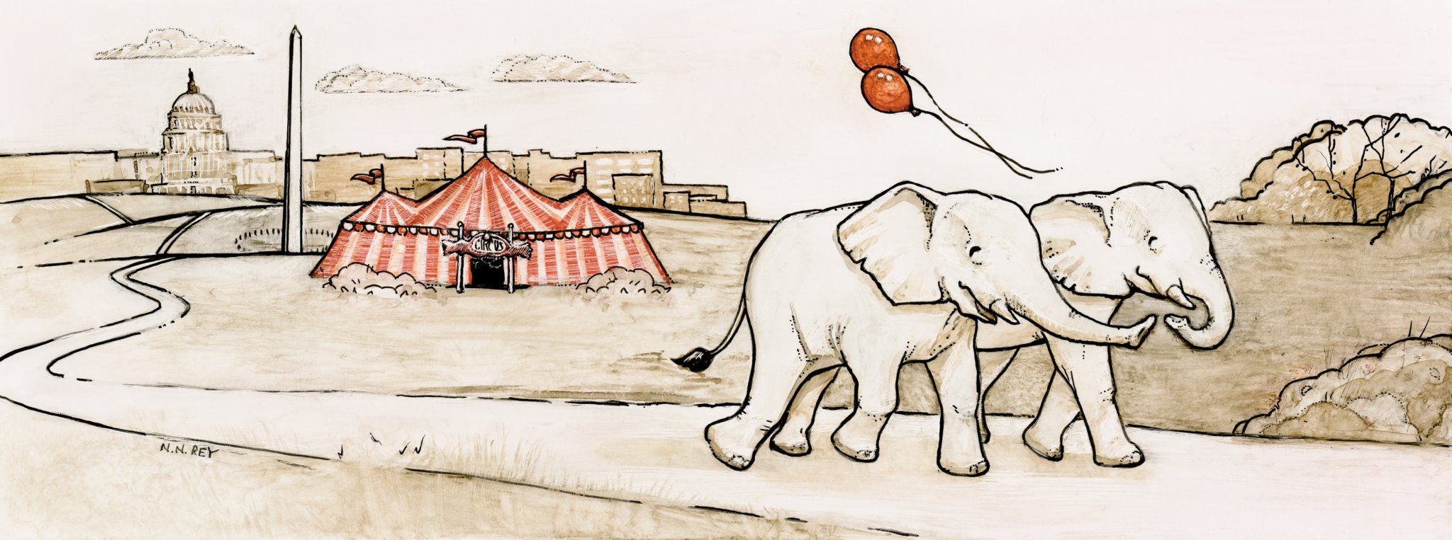 Goodbye to the Circus by Natalie Rey