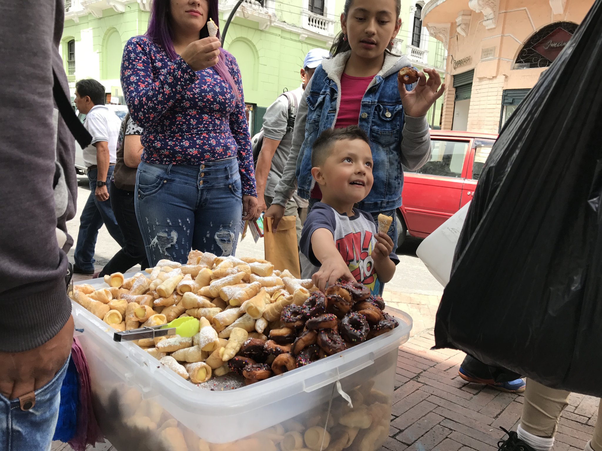 Ecuadorans all seem to have a very sweet tooth