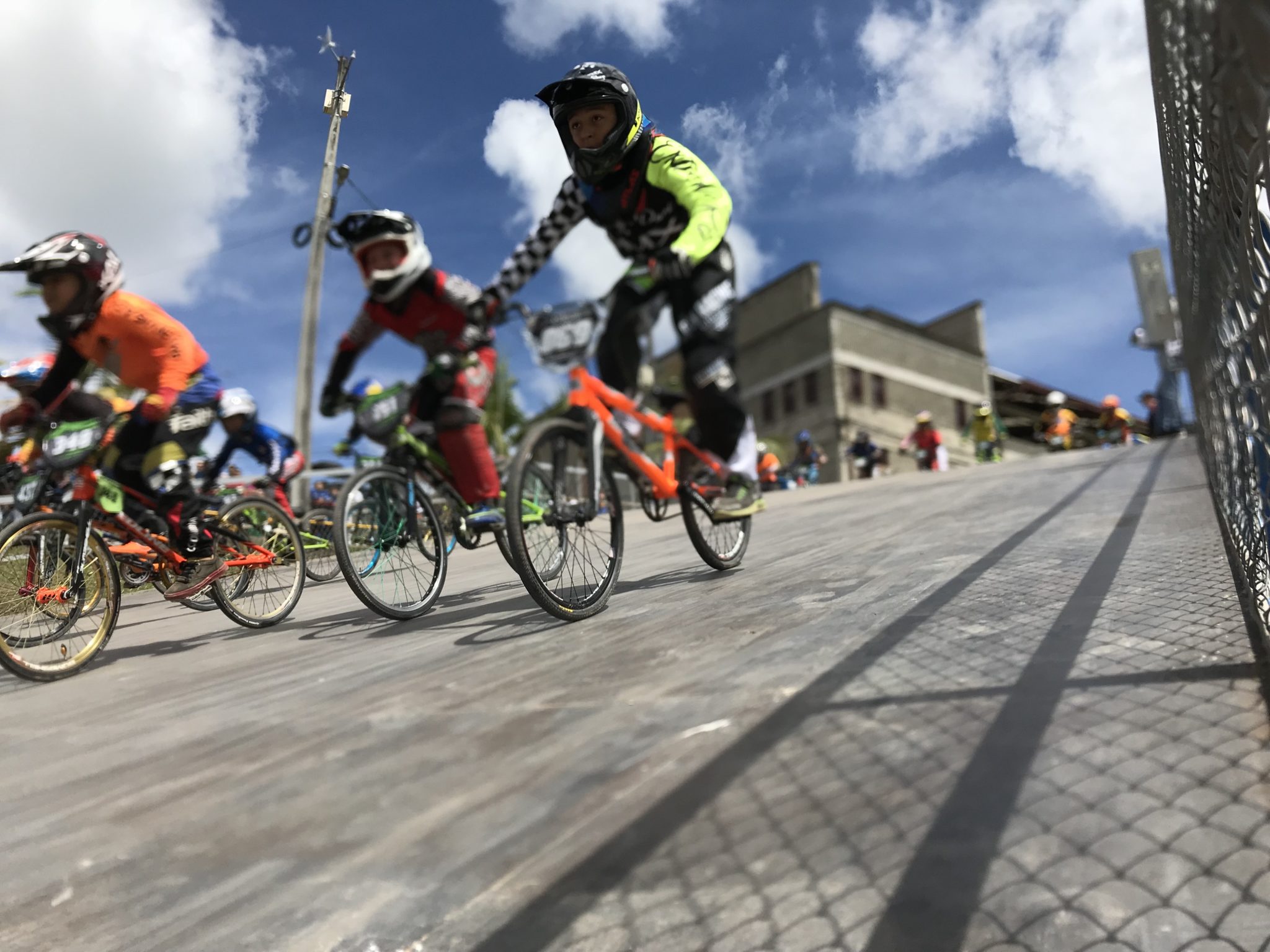 Guatapé was a destination for BMX racing with a dedicated track