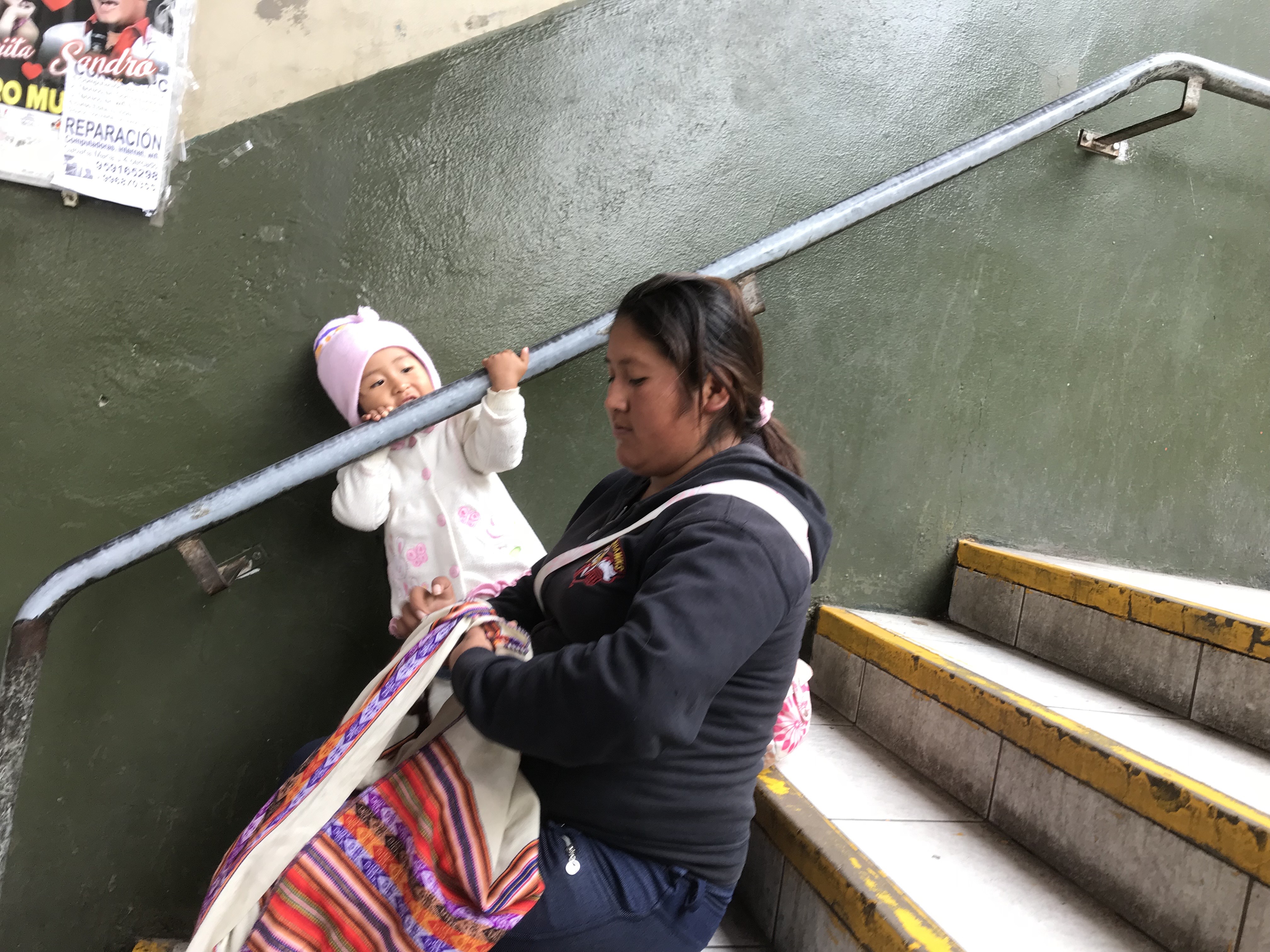 Teething, Arequipa, Peru