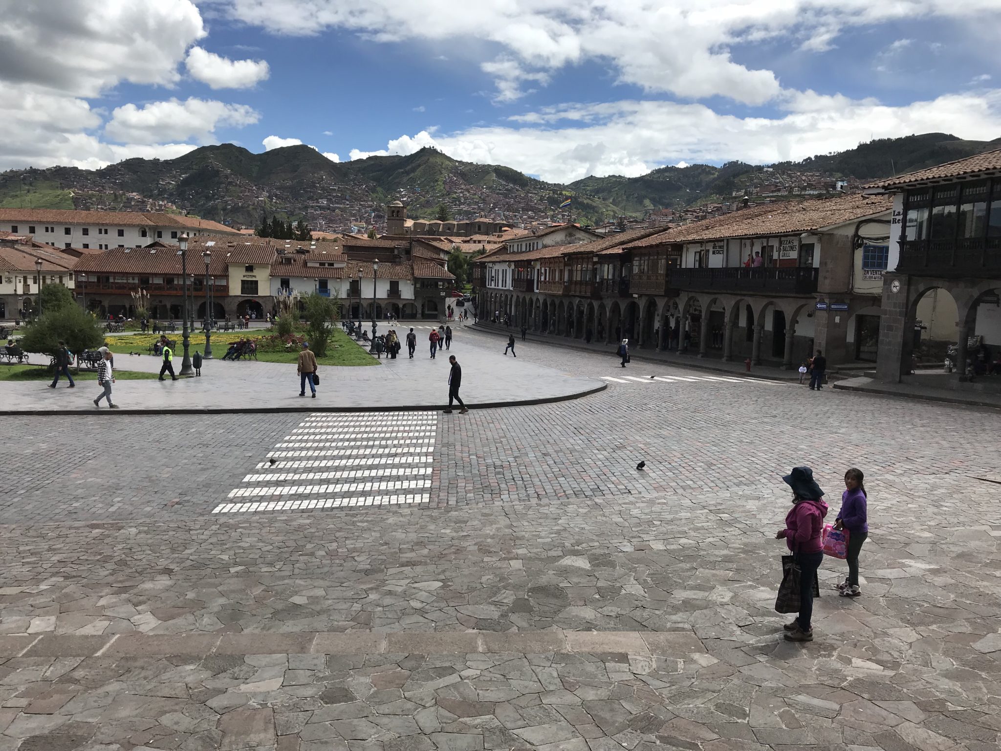 Main square, Cuzco, Peru