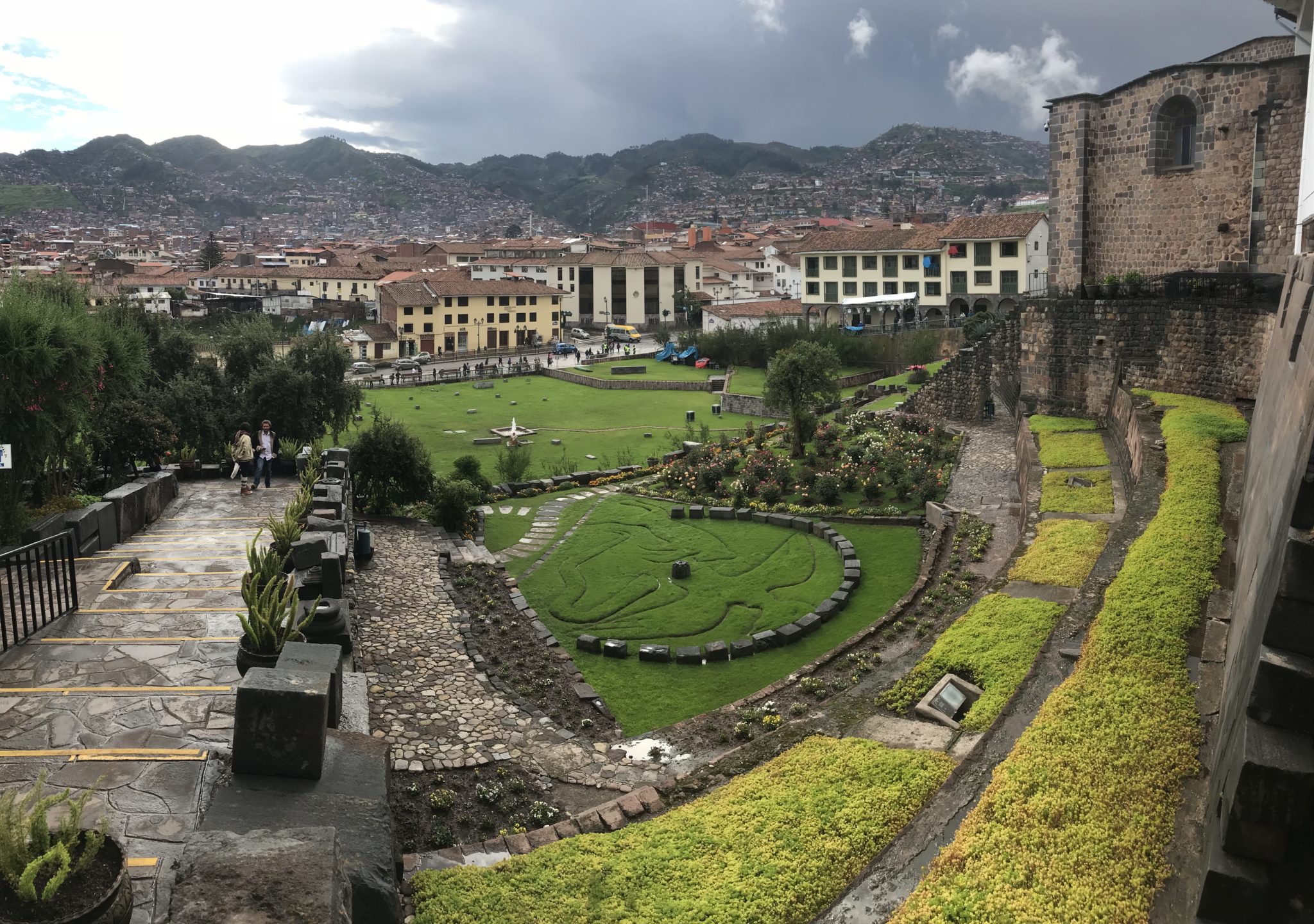 View from Qorikancha, Cuzco, Peru