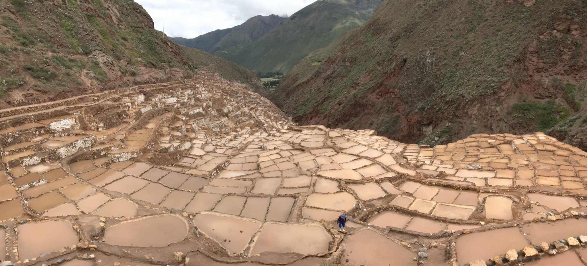 Salt ponds, Maras, Sacred Valley of the Incas, Peru