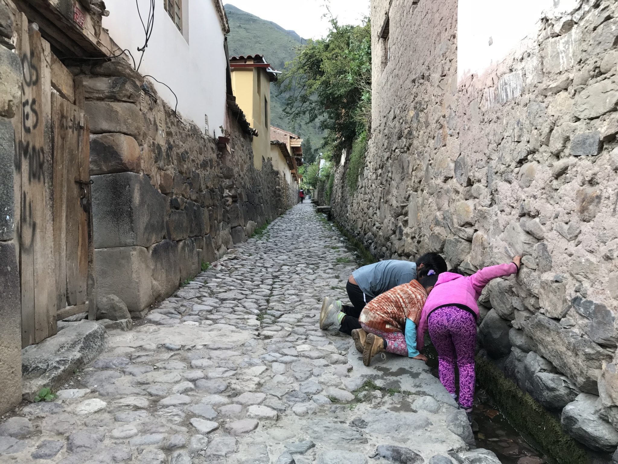 Fishing, Ollantaytambo, Peru