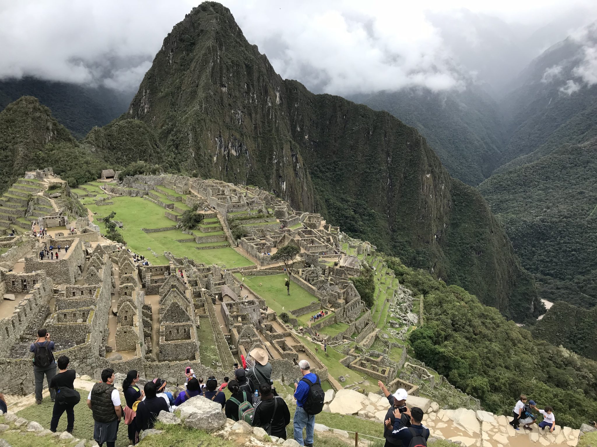 The classic view, Machu Picchu, Peru